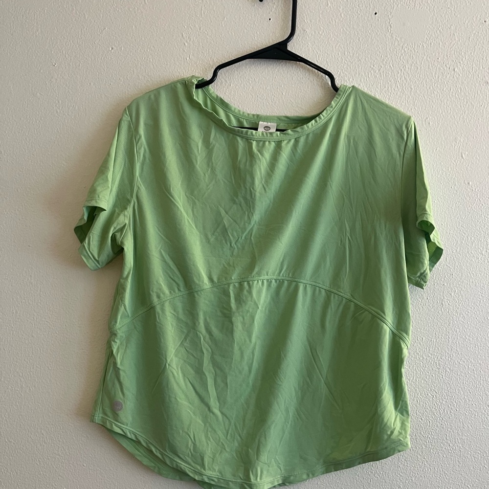 Senita Athletics Light Green “Race Ready Tee”